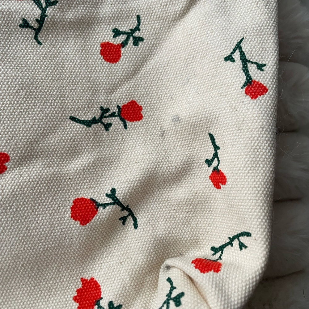 BAGGU horizontal zip duck bag painted wildflower - Picture 6 of 8